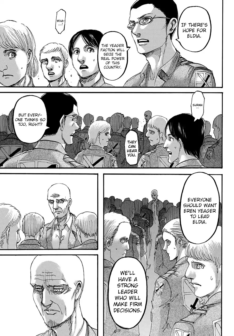 Attack on Titan Chapter 113 page 34 - Chapter 113: Violence