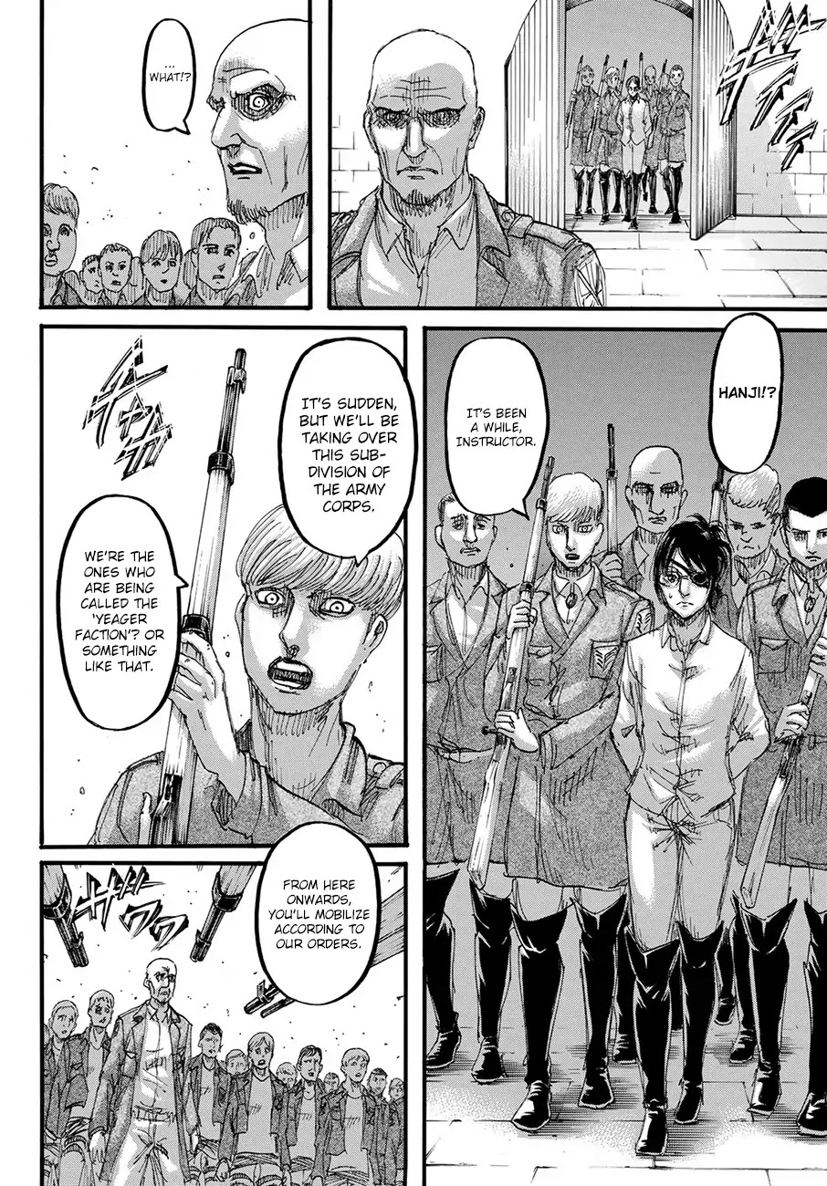 Attack on Titan Chapter 113 page 35 - Chapter 113: Violence