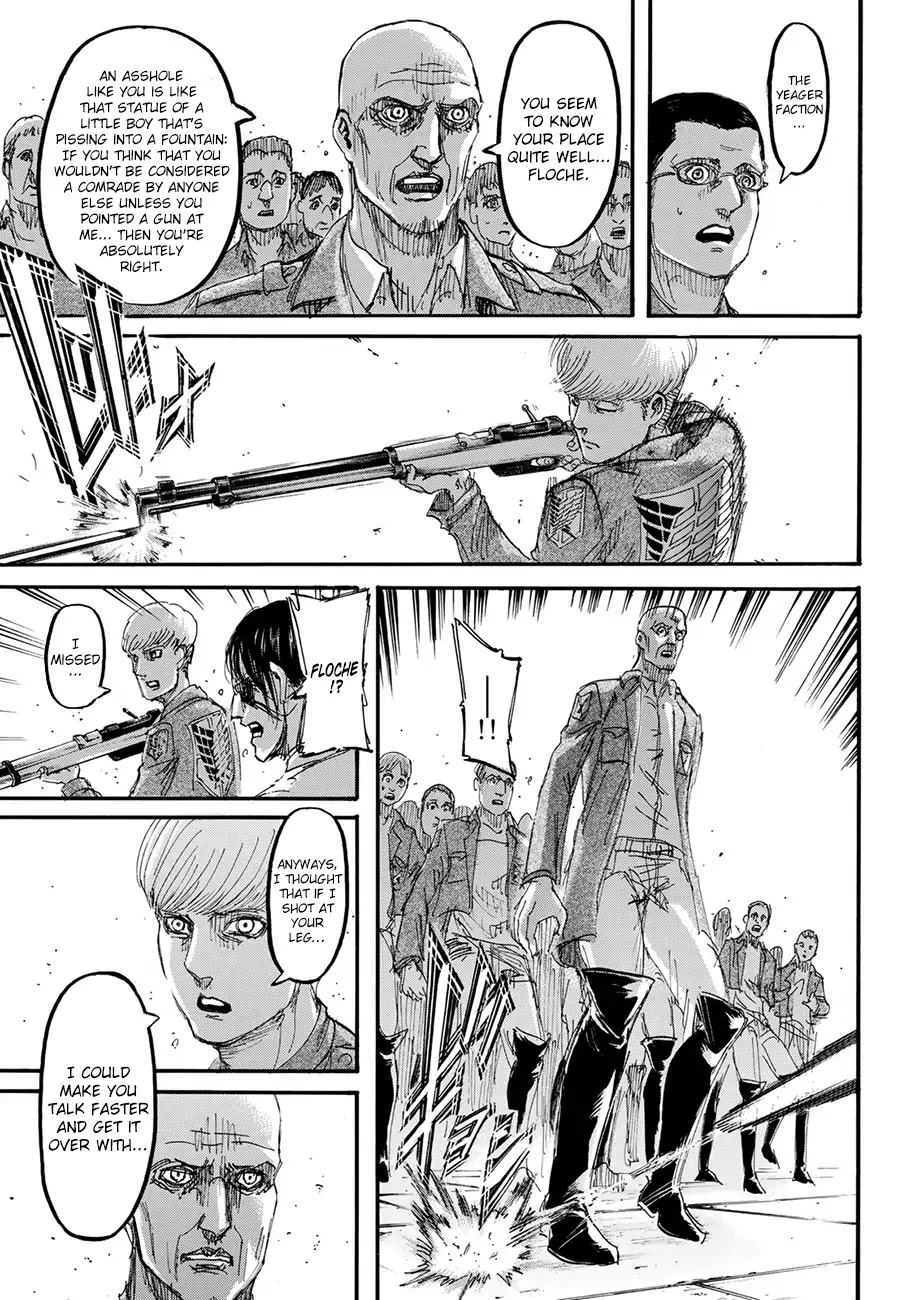 Attack on Titan Chapter 113 page 36 - Chapter 113: Violence