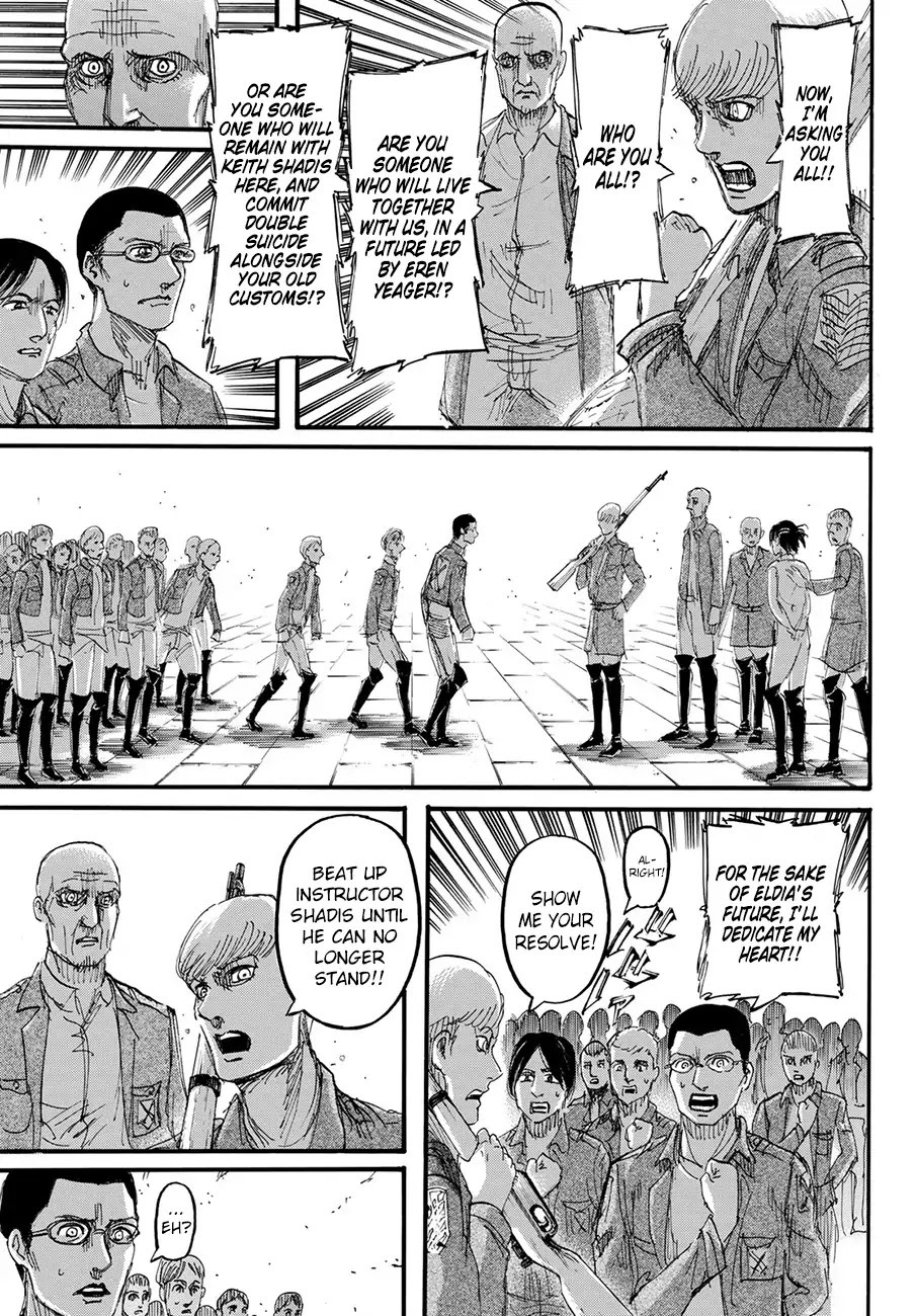 Attack on Titan Chapter 113 page 38 - Chapter 113: Violence