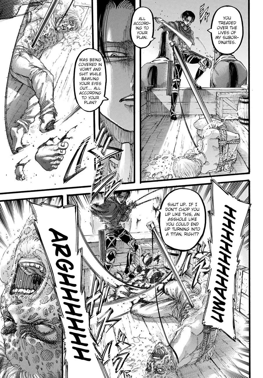 Attack on Titan Chapter 113 page 44 - Chapter 113: Violence