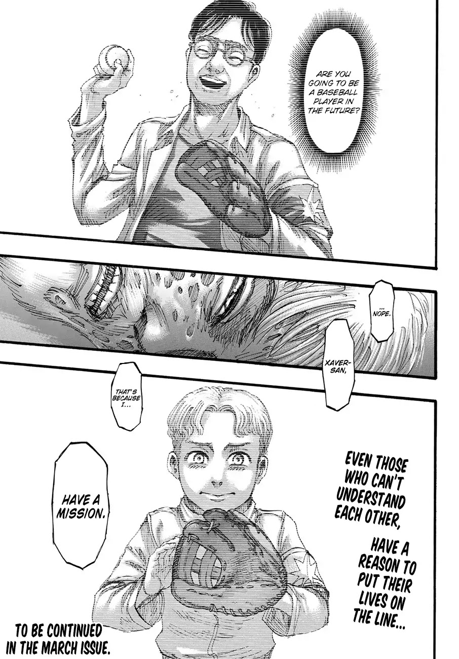 Attack on Titan Chapter 113 page 46 - Chapter 113: Violence