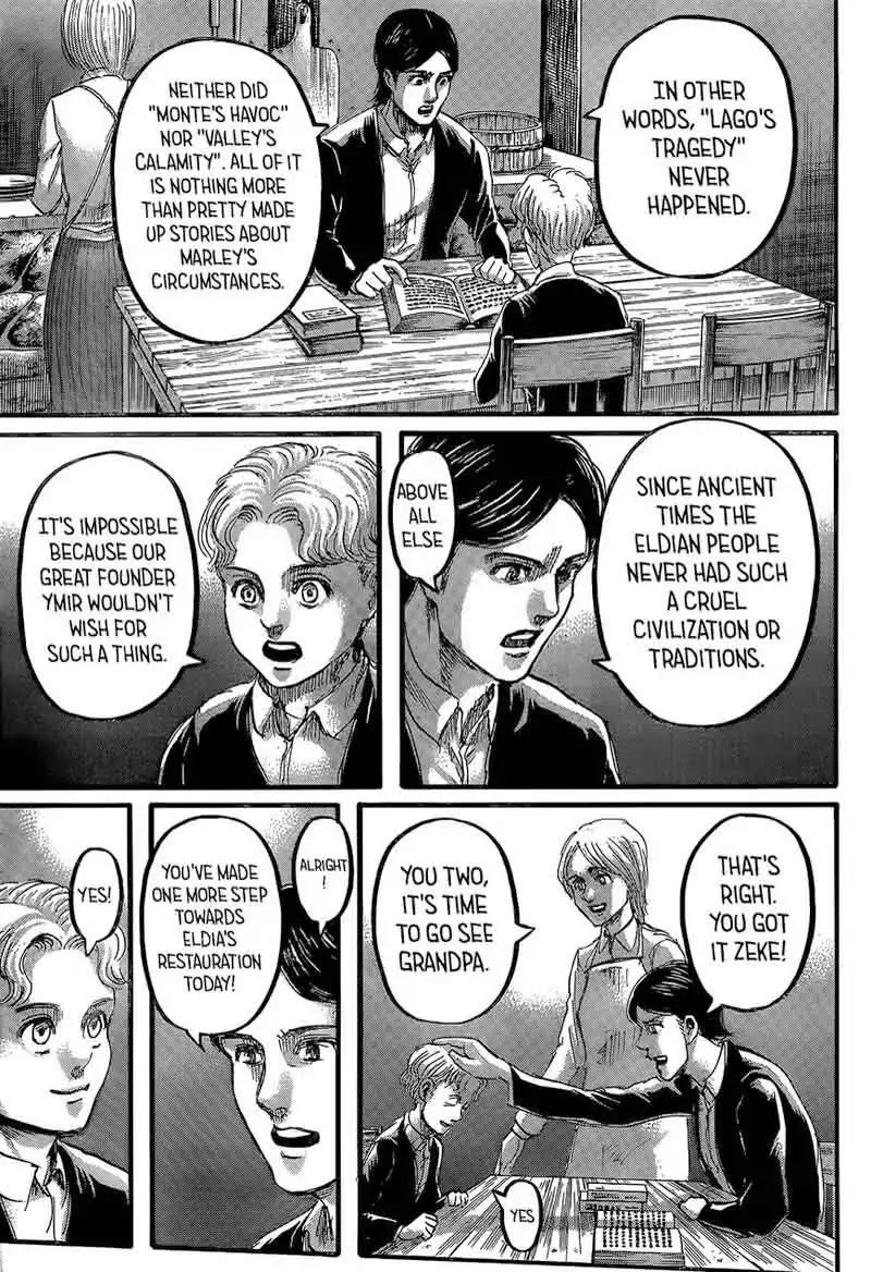 Attack on Titan manga, chapter 114, page 12 of 45