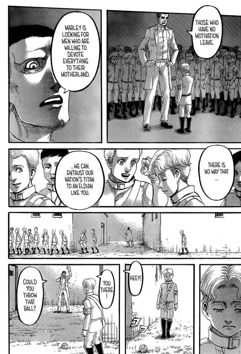 Attack on Titan manga, chapter 114, page 13 of 45