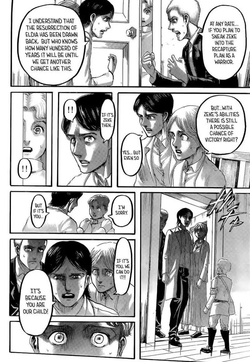 Attack on Titan manga, chapter 114, page 17 of 45