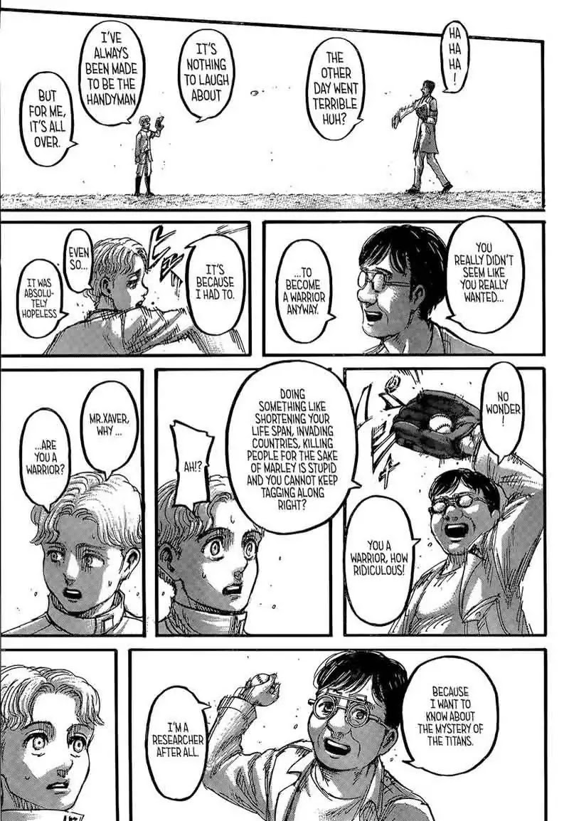 Attack on Titan manga, chapter 114, page 20 of 45