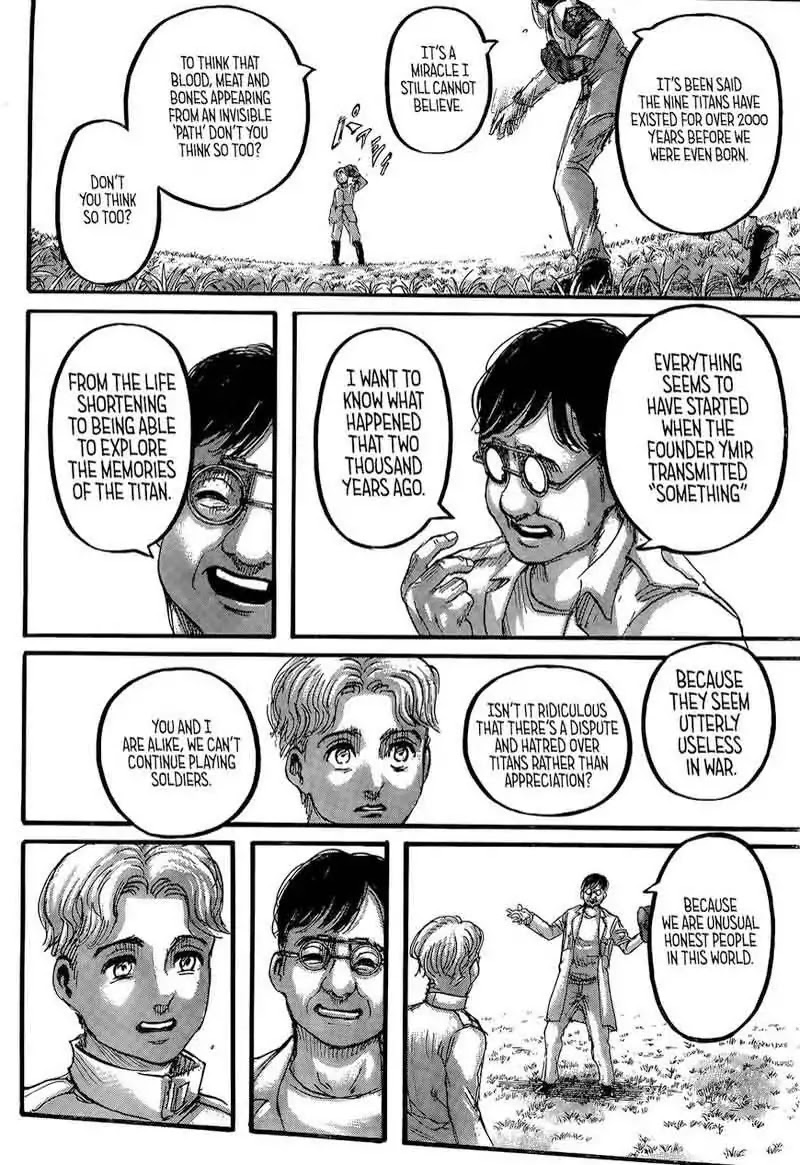 Attack on Titan manga, chapter 114, page 21 of 45