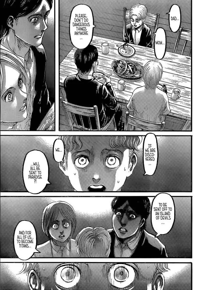 Attack on Titan manga, chapter 114, page 25 of 45