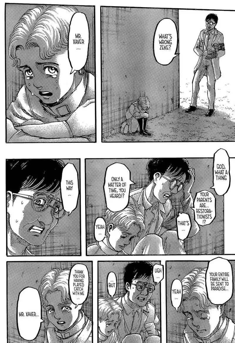 Attack on Titan manga, chapter 114, page 27 of 45