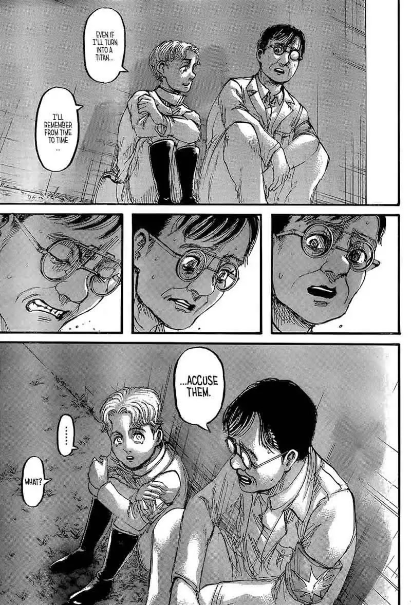 Attack on Titan manga, chapter 114, page 28 of 45