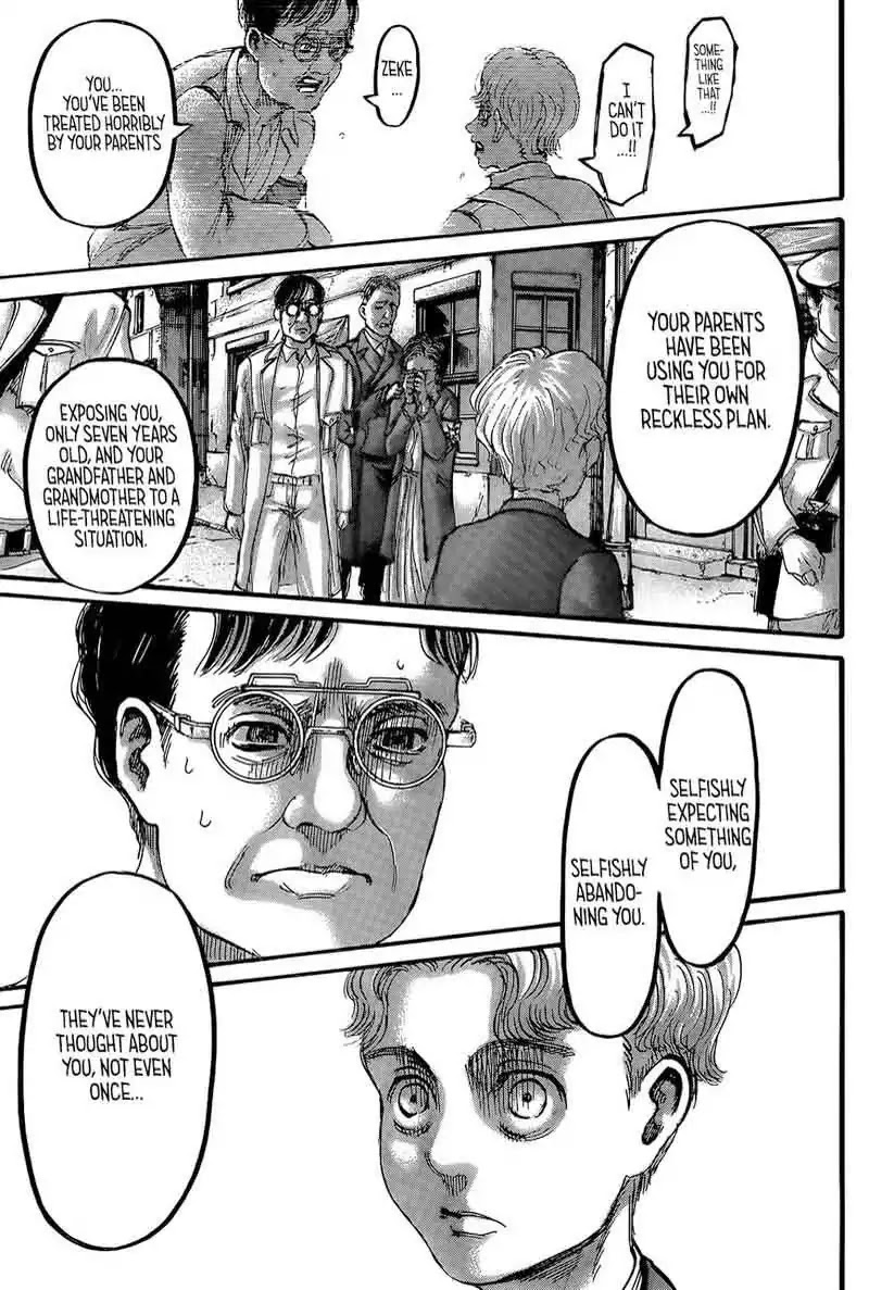 Attack on Titan manga, chapter 114, page 29 of 45