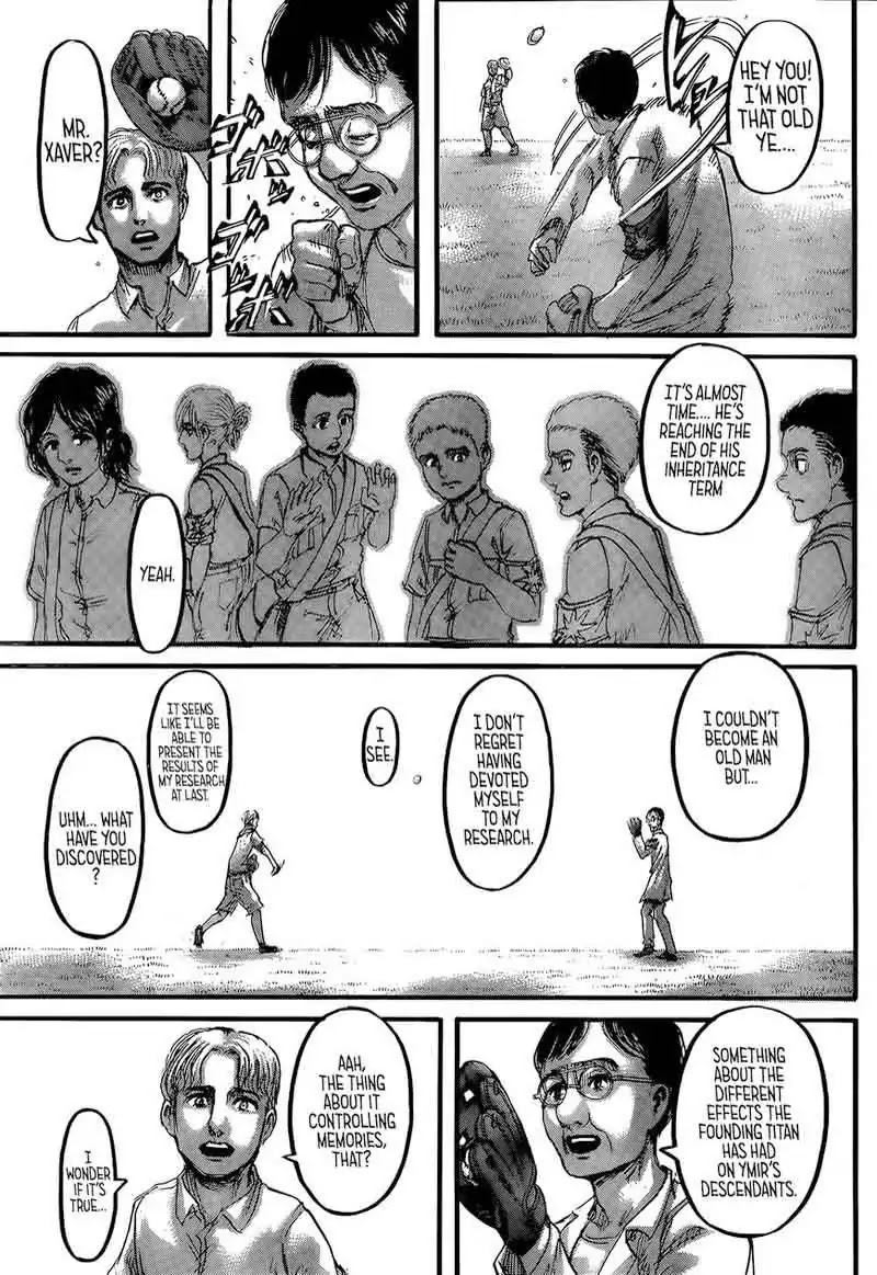 Attack on Titan manga, chapter 114, page 34 of 45