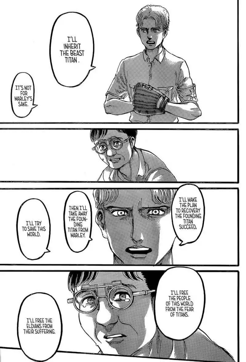 Attack on Titan manga, chapter 114, page 40 of 45