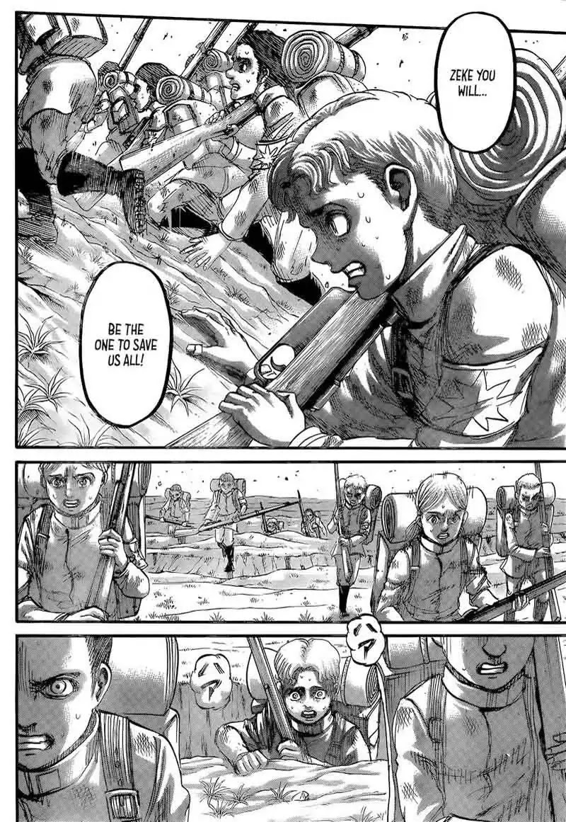Attack on Titan manga, chapter 114, page 5 of 45