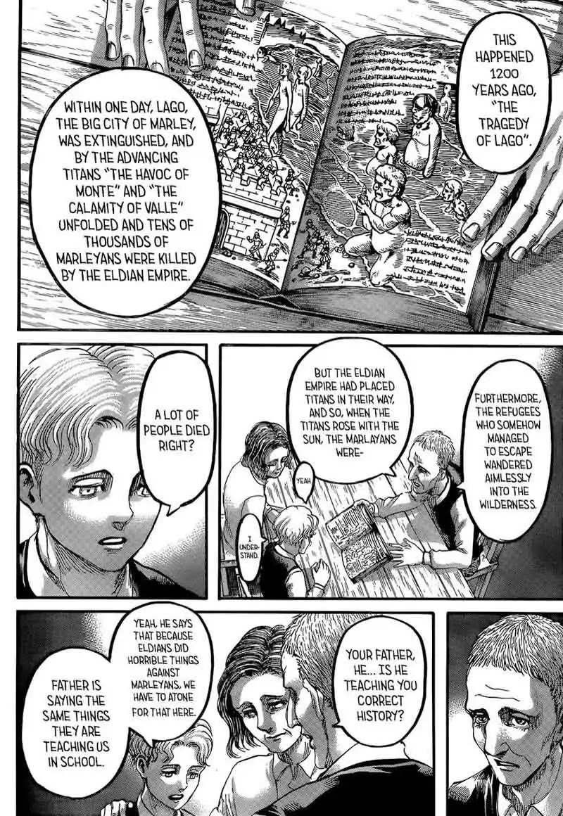 Attack on Titan manga, chapter 114, page 9 of 45