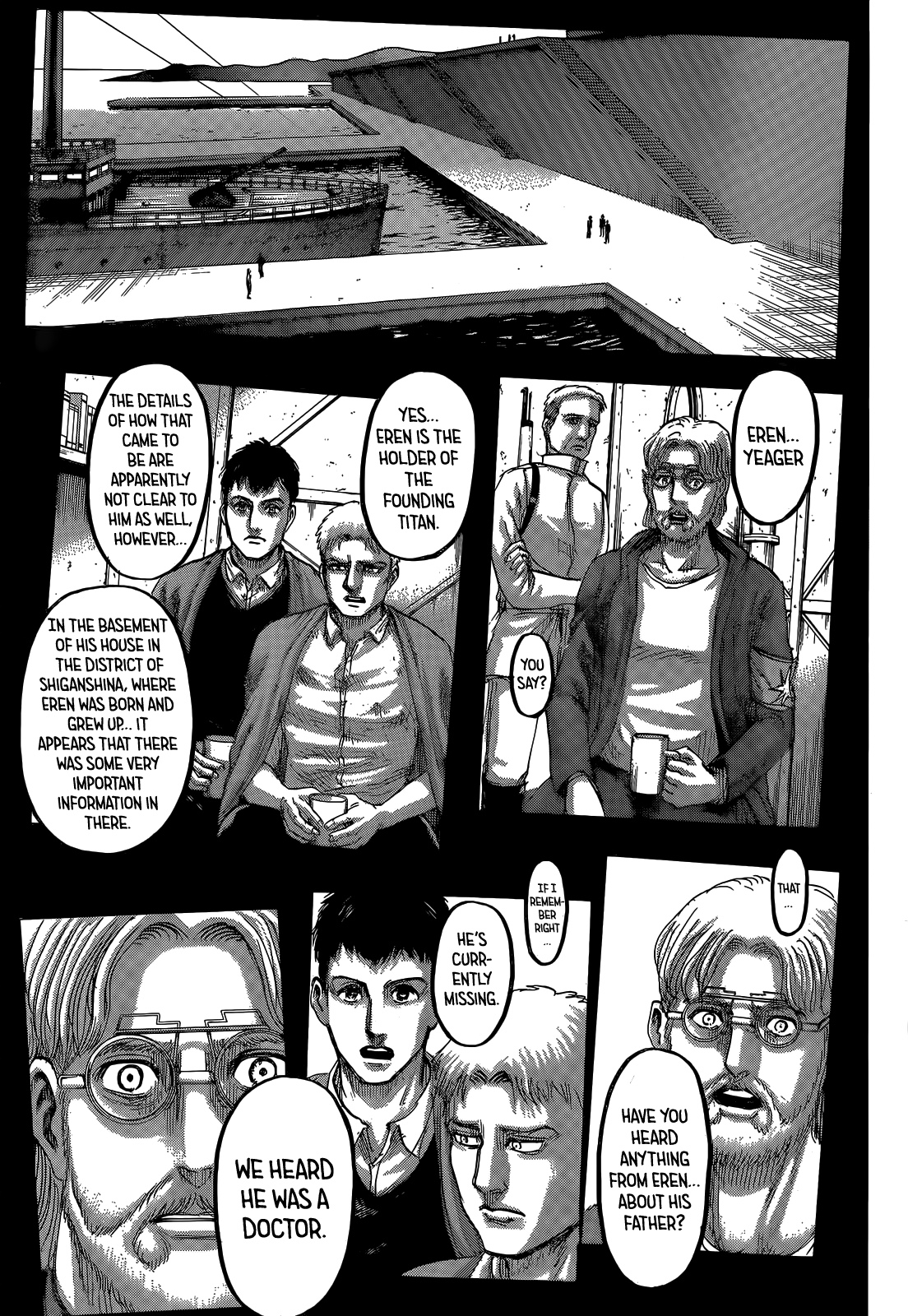 Attack on Titan Chapter 115 page 10 - Chapter 115: Support