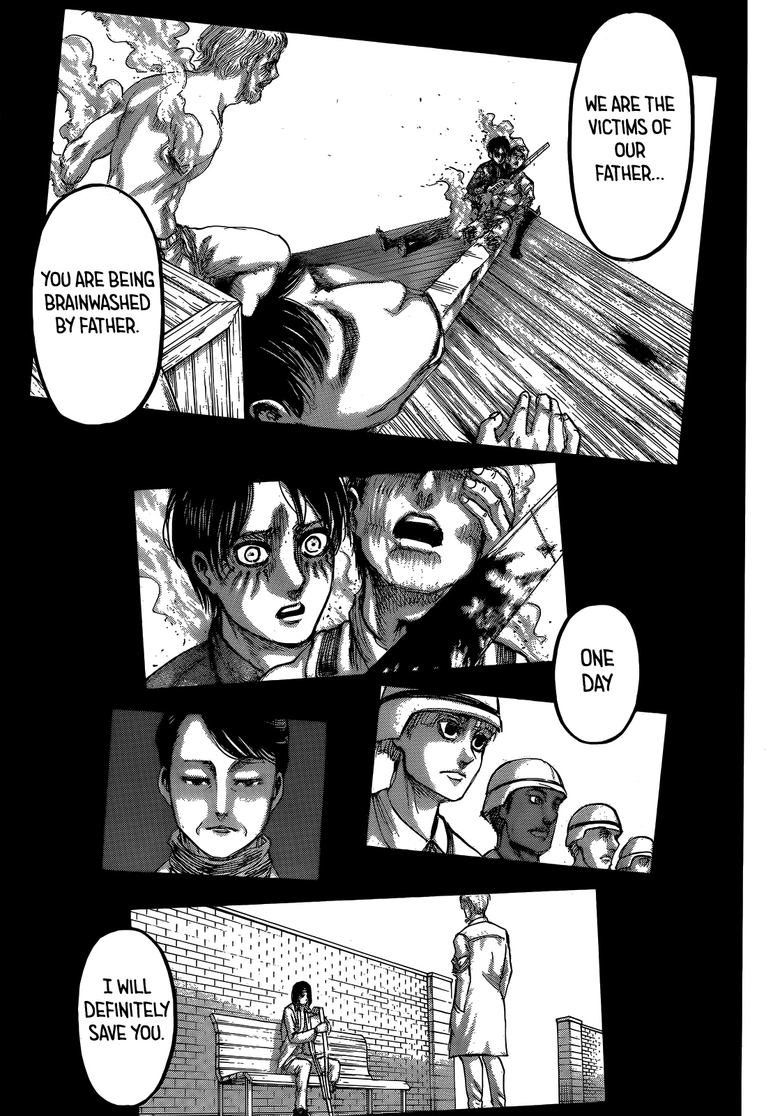 Attack on Titan Chapter 115 page 12 - Chapter 115: Support