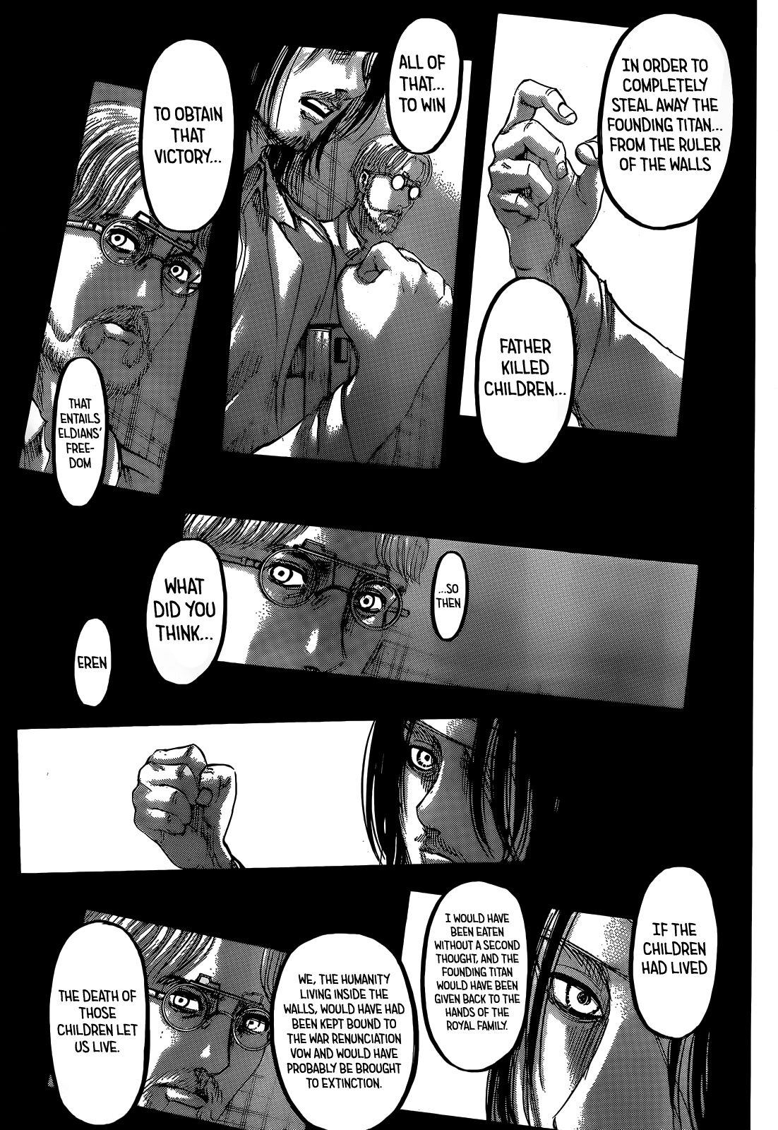 Attack on Titan Chapter 115 page 16 - Chapter 115: Support