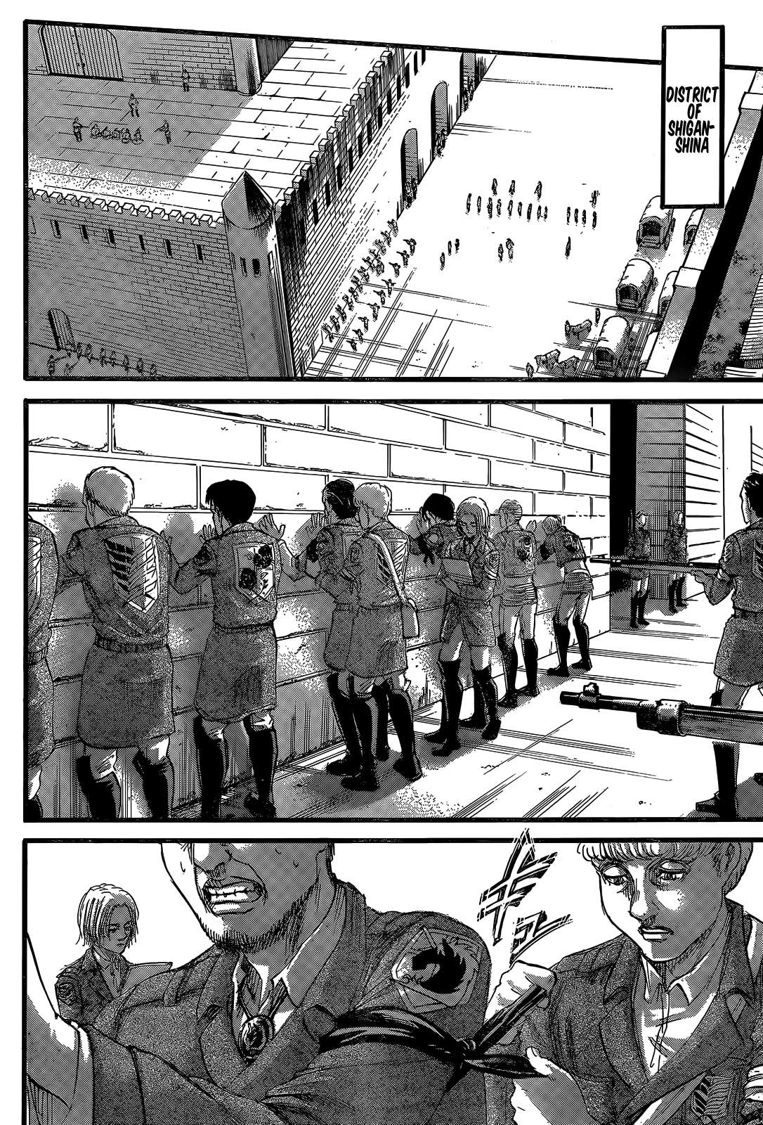 Attack on Titan Chapter 115 page 25 - Chapter 115: Support