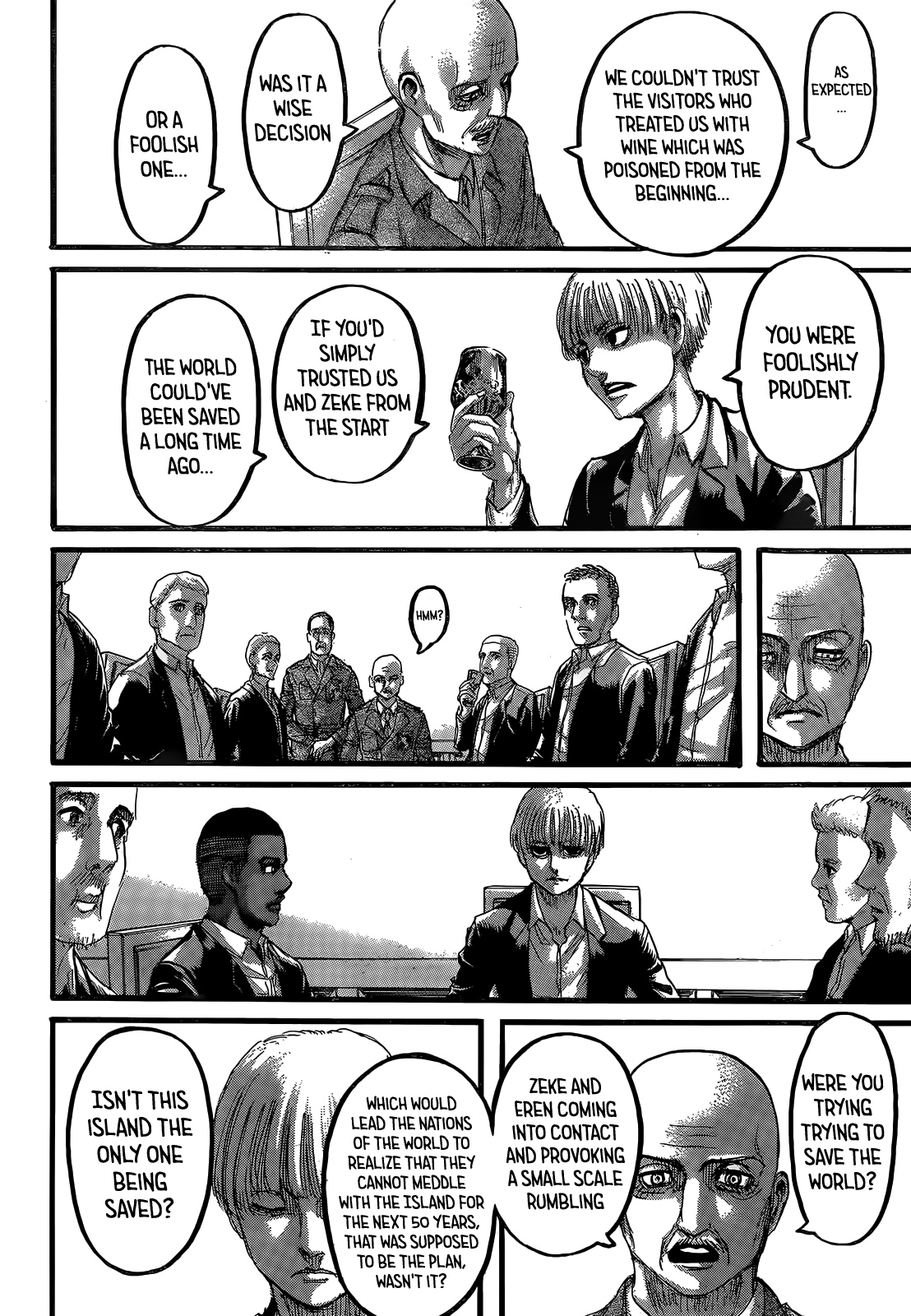 Attack on Titan Chapter 115 page 29 - Chapter 115: Support