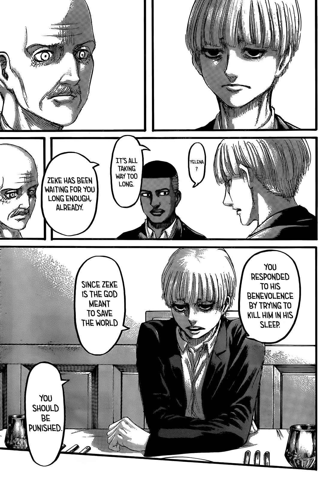 Attack on Titan Chapter 115 page 30 - Chapter 115: Support