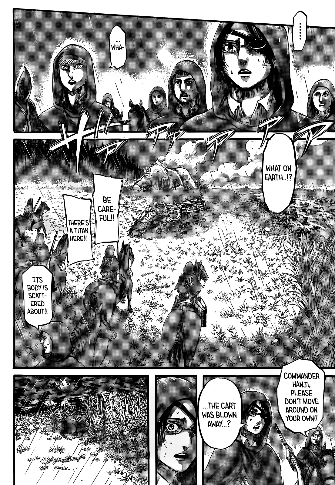 Attack on Titan Chapter 115 page 31 - Chapter 115: Support