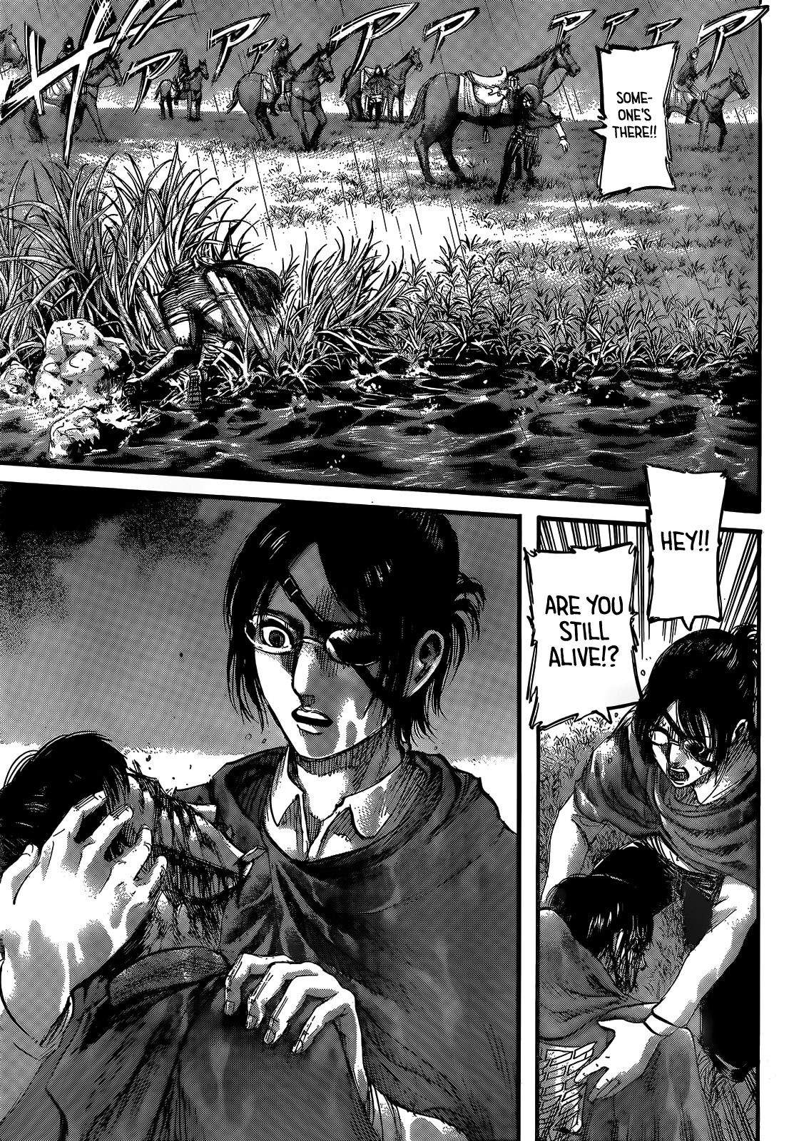 Attack on Titan Chapter 115 page 32 - Chapter 115: Support