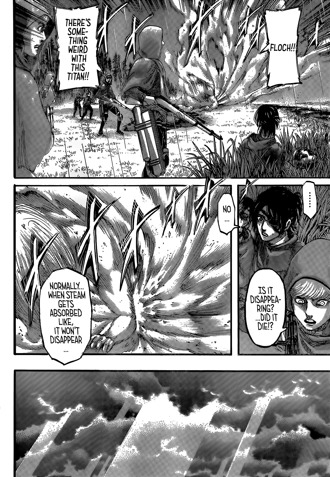 Attack on Titan Chapter 115 page 35 - Chapter 115: Support