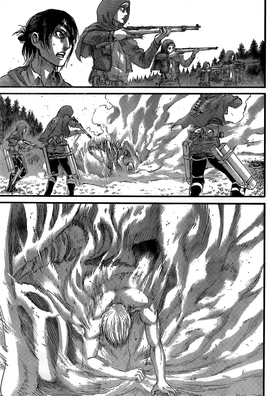 Attack on Titan Chapter 115 page 36 - Chapter 115: Support