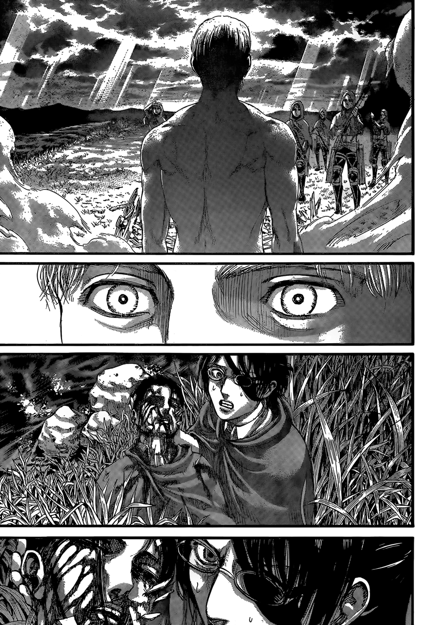 Attack on Titan Chapter 115 page 38 - Chapter 115: Support