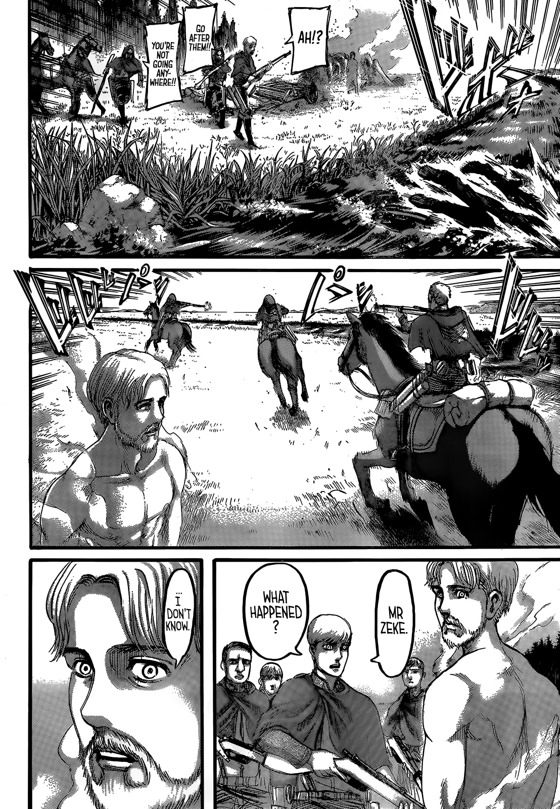 Attack on Titan Chapter 115 page 39 - Chapter 115: Support