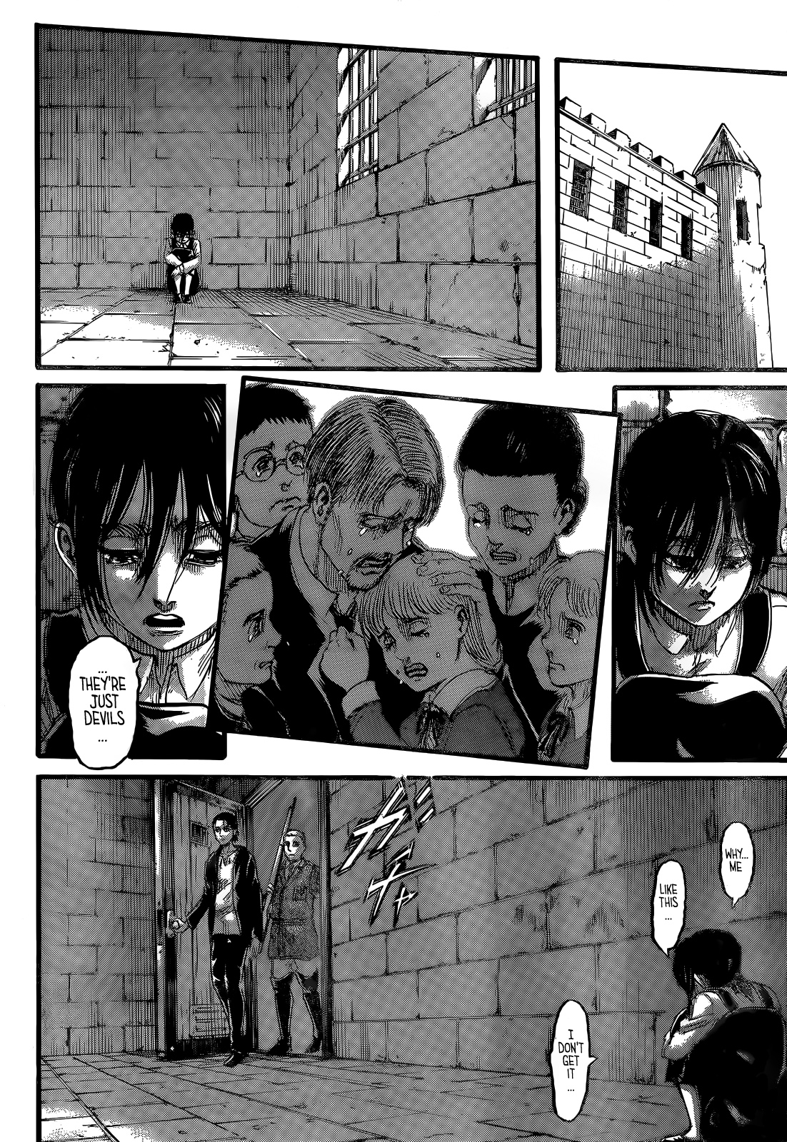 Attack on Titan Chapter 115 page 43 - Chapter 115: Support