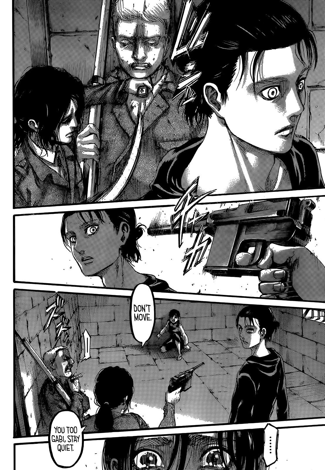 Attack on Titan Chapter 115 page 45 - Chapter 115: Support
