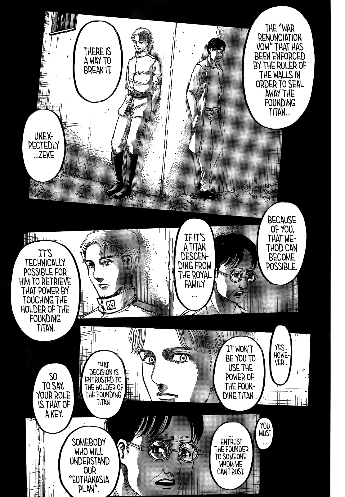 Attack on Titan Chapter 115 page 6 - Chapter 115: Support