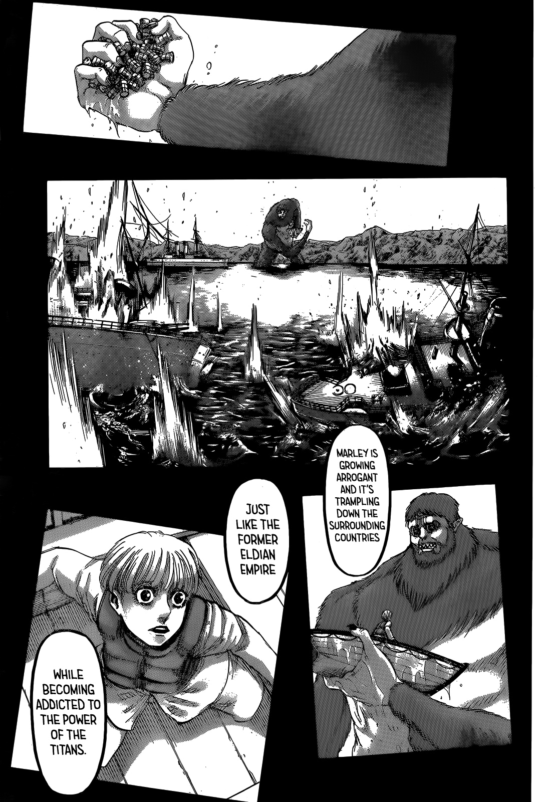 Attack on Titan Chapter 115 page 8 - Chapter 115: Support