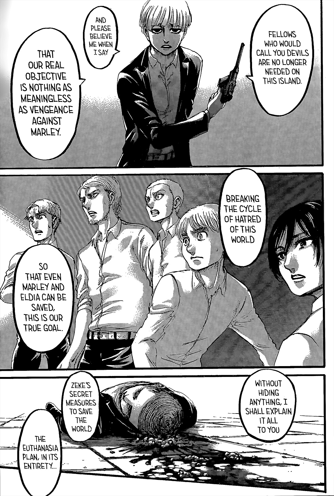 Attack on Titan Chapter 116 page 15 - Chapter 116: Heaven and Earth