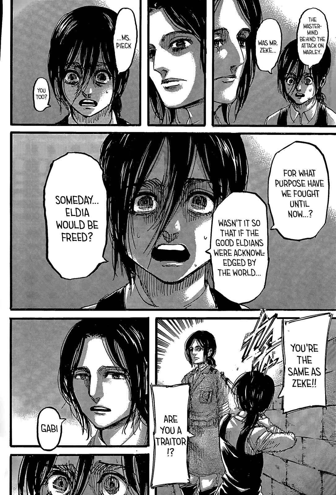 Attack on Titan Chapter 116 page 18 - Chapter 116: Heaven and Earth