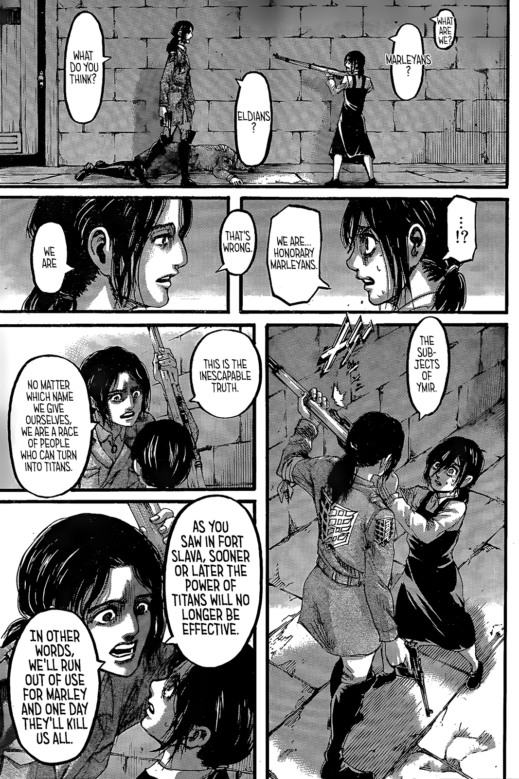 Attack on Titan Chapter 116 page 19 - Chapter 116: Heaven and Earth