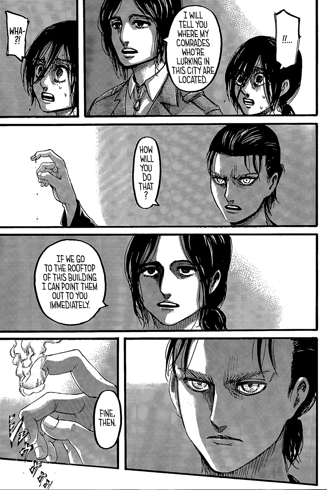 Attack on Titan Chapter 116 page 21 - Chapter 116: Heaven and Earth