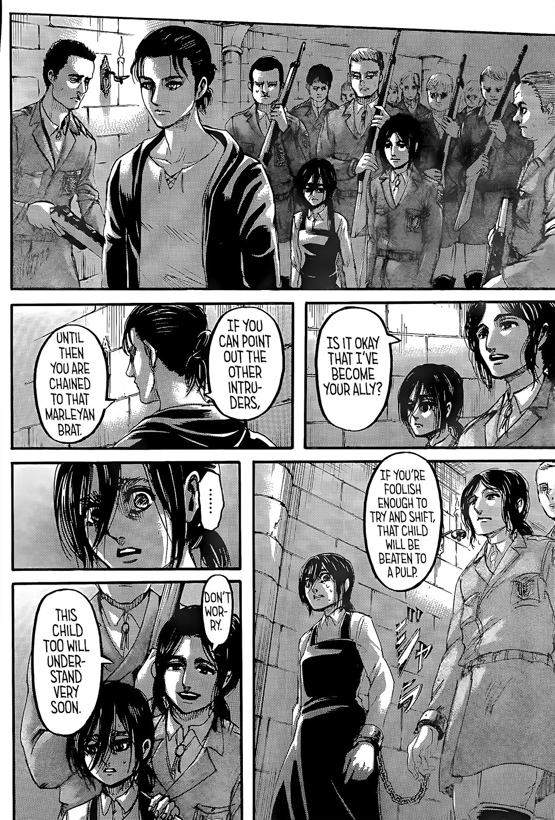 Attack on Titan Chapter 116 page 28 - Chapter 116: Heaven and Earth