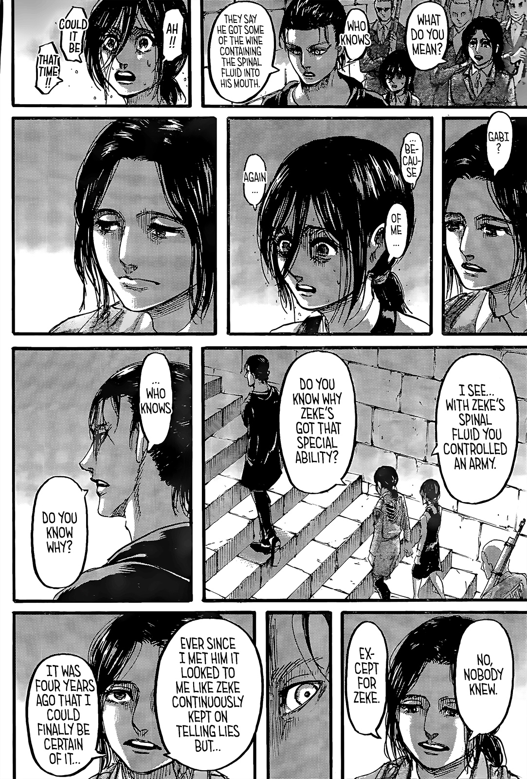 Attack on Titan Chapter 116 page 30 - Chapter 116: Heaven and Earth
