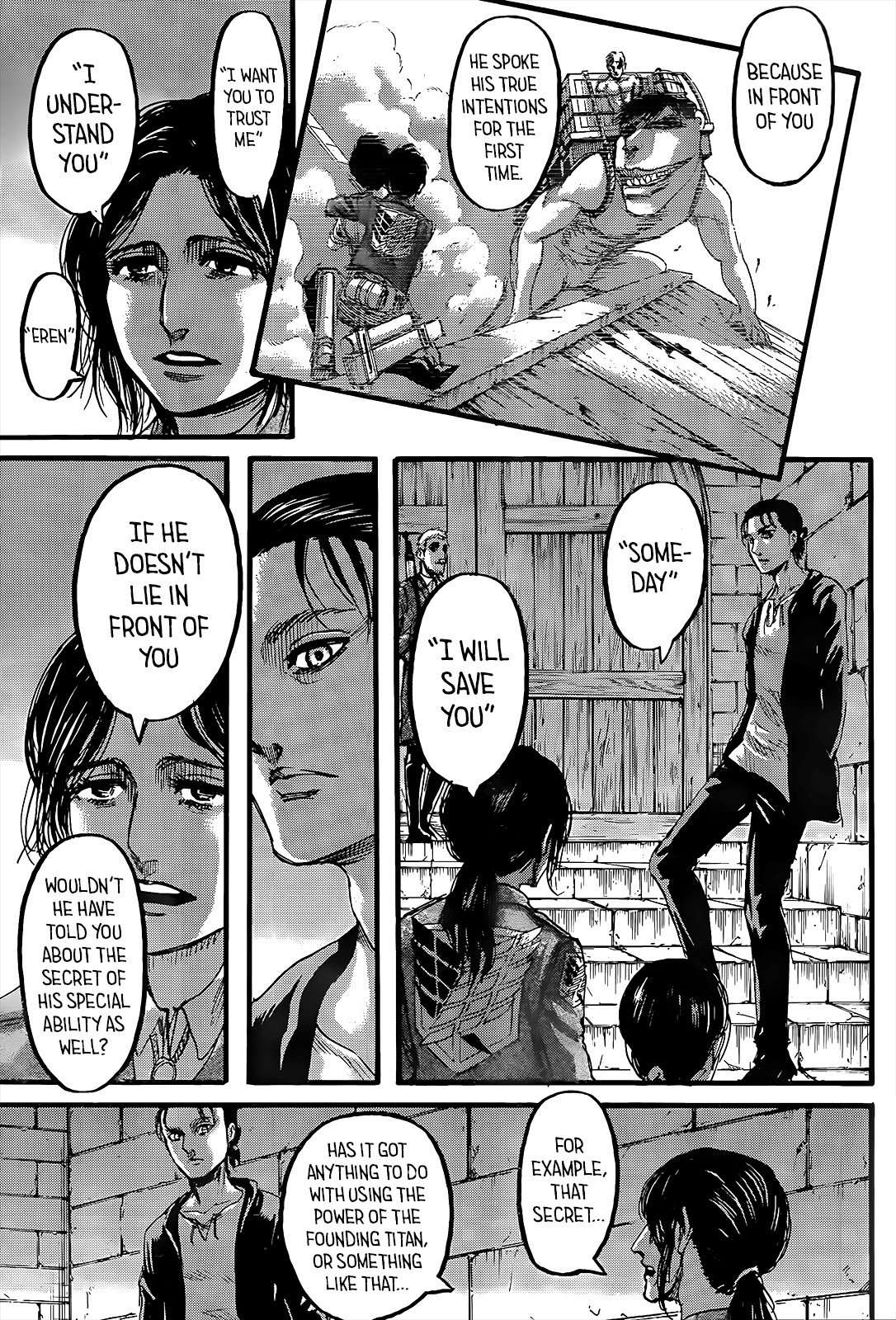Attack on Titan Chapter 116 page 31 - Chapter 116: Heaven and Earth