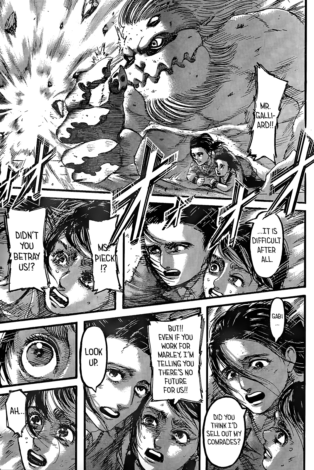 Attack on Titan Chapter 116 page 43 - Chapter 116: Heaven and Earth