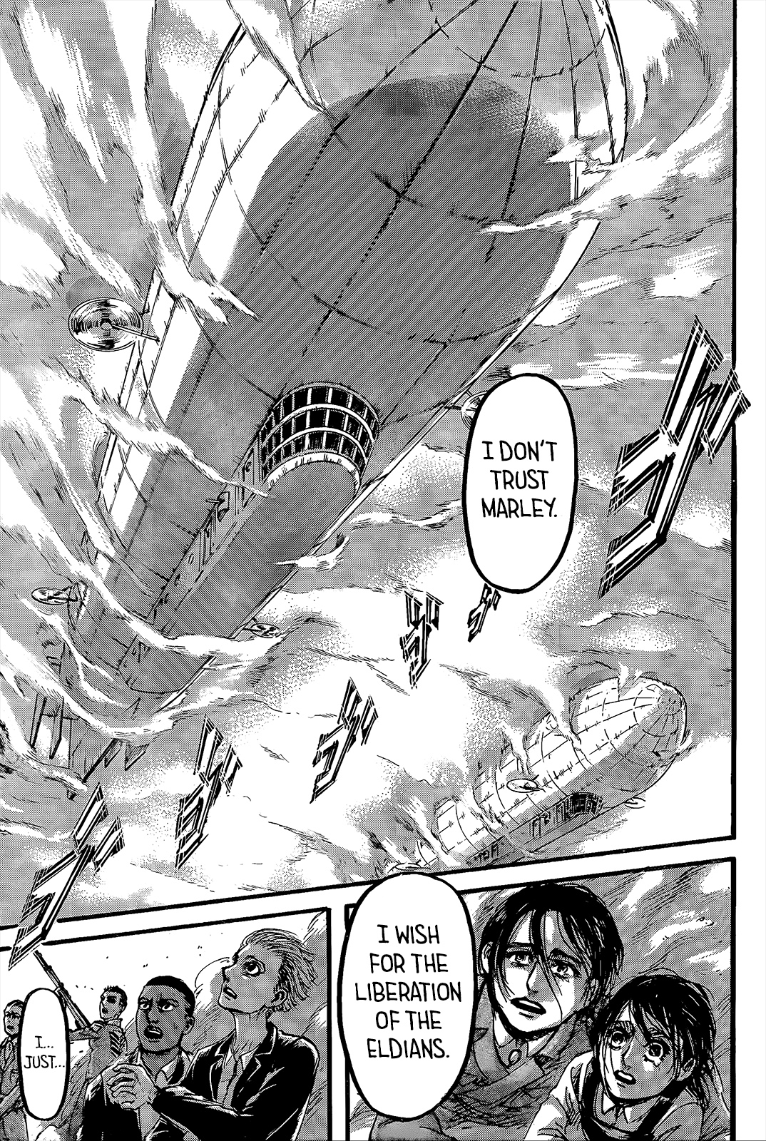 Attack on Titan Chapter 116 page 45 - Chapter 116: Heaven and Earth