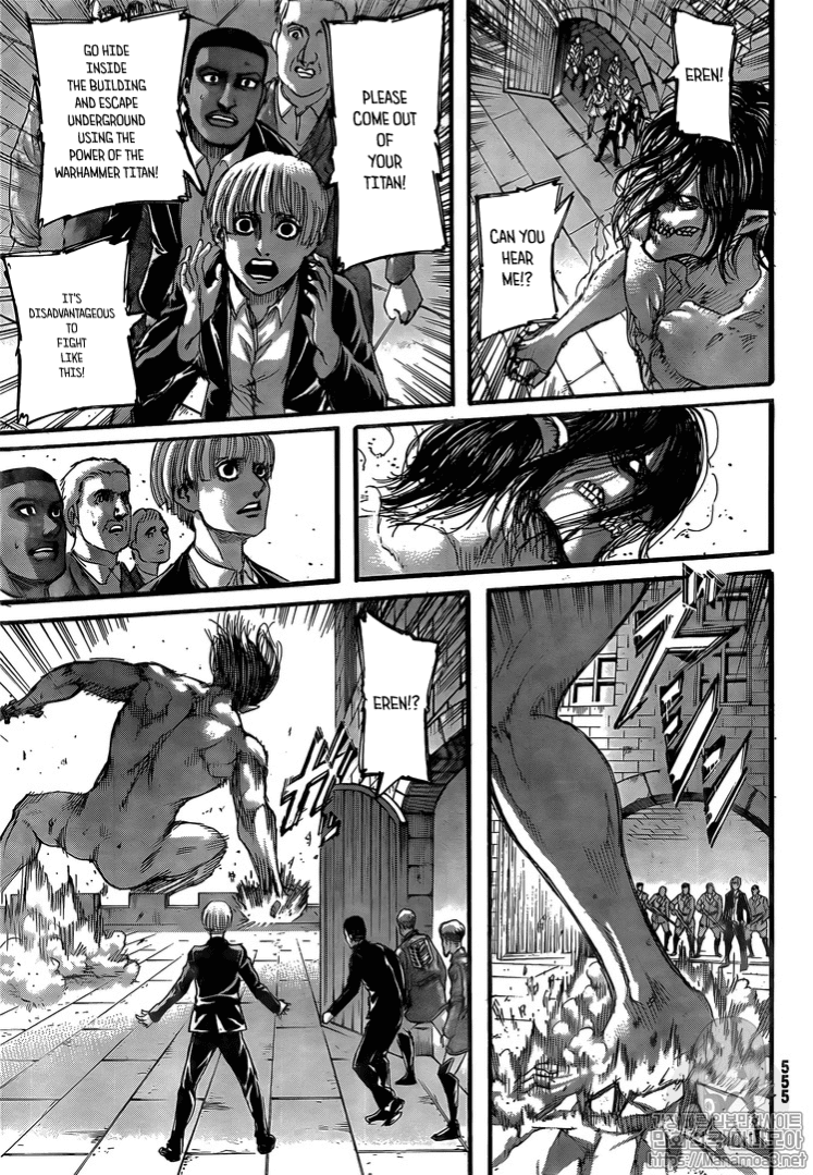 Attack on Titan Chapter 117 page 10 - Chapter 117: Conviction