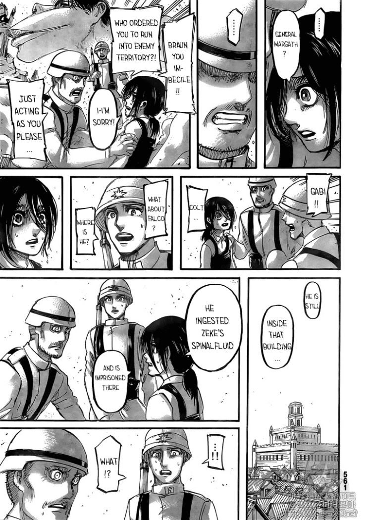 Attack on Titan Chapter 117 page 16 - Chapter 117: Conviction