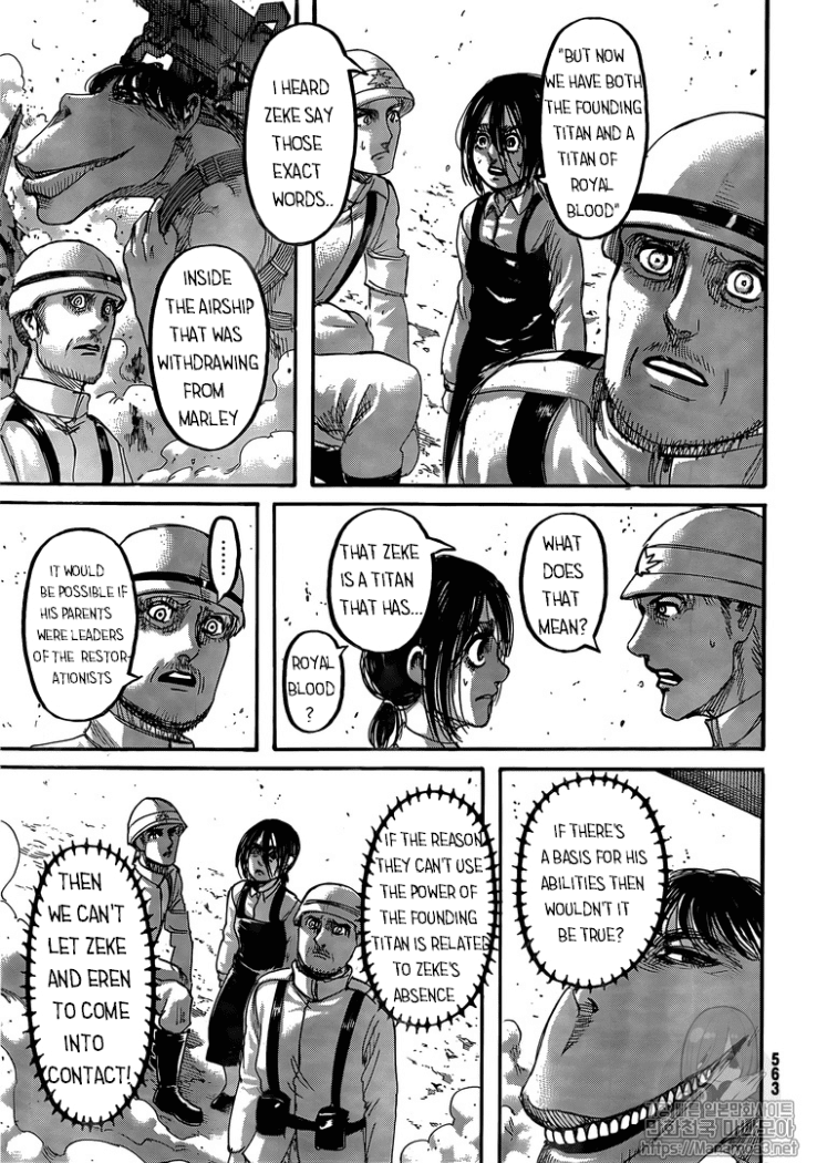 Attack on Titan Chapter 117 page 18 - Chapter 117: Conviction