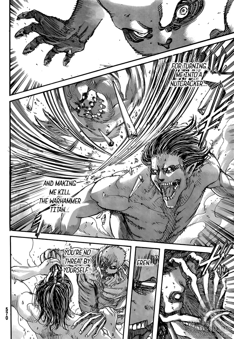 Attack on Titan Chapter 117 page 25 - Chapter 117: Conviction