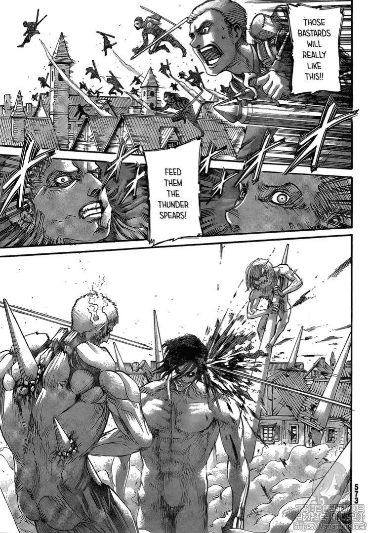 Attack on Titan Chapter 117 page 28 - Chapter 117: Conviction
