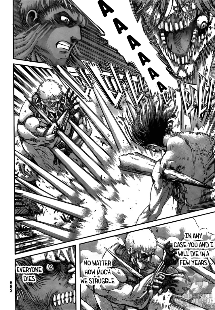 Attack on Titan Chapter 117 page 37 - Chapter 117: Conviction